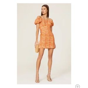 CAROLINE CONSTAS Calla Mini Dress